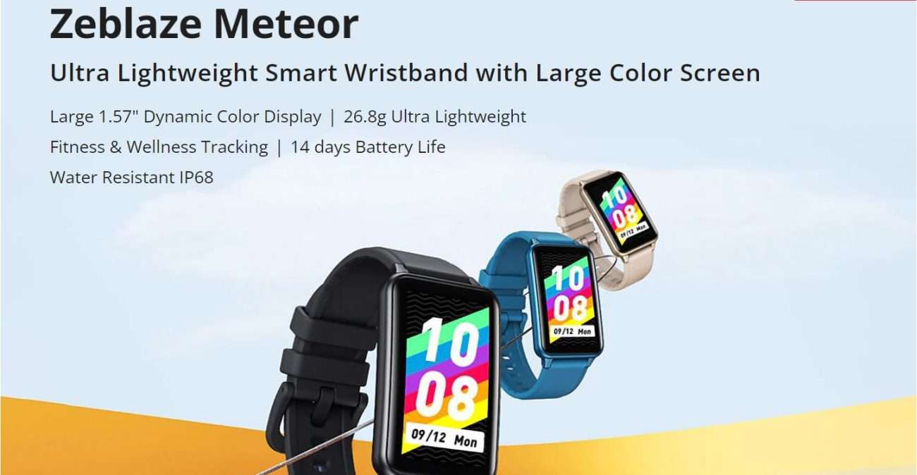 Zeblaze Meteor Wristband Price in Bangladesh