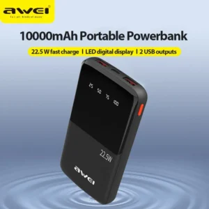 Awei P10k 22.5w 10000mah Super Slim Power Bank