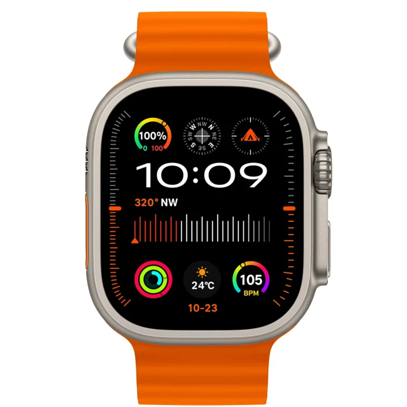 HK9 Ultra 2 Max Waterproof BT Call Amoled Smartwatch