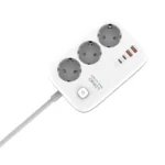 LDNIO SE3436 3 AC Outlets 4 USB Power Strip