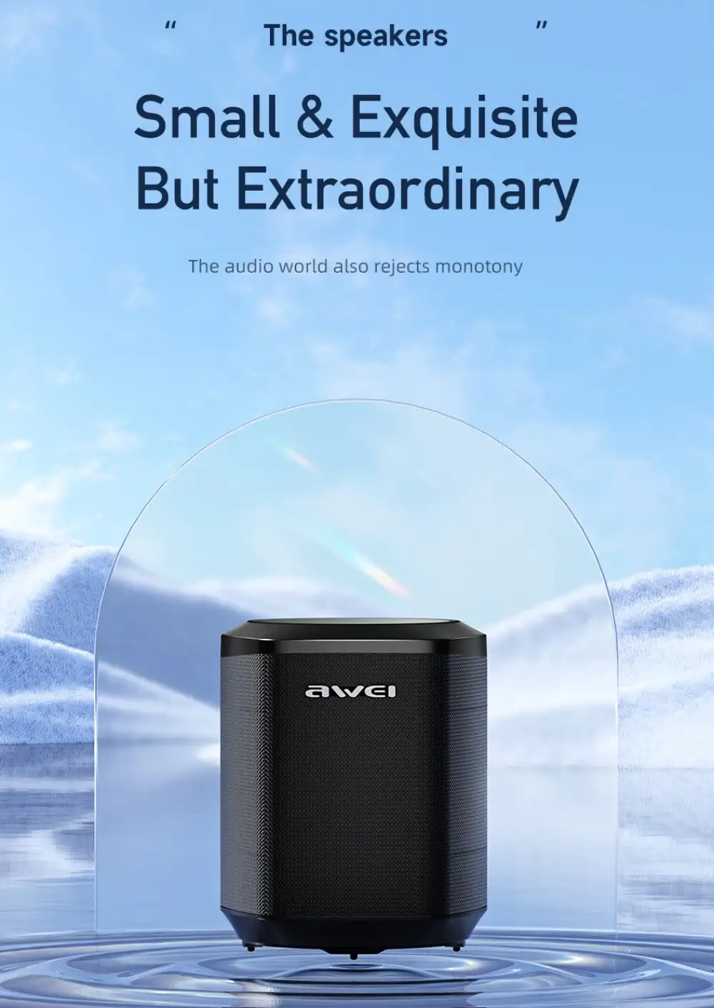 Awei Y379 Portable Bluetooth Wireless Speaker