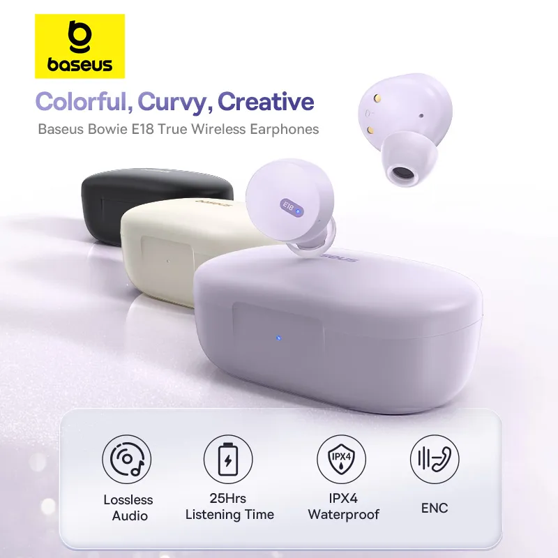 Baseus Bowie E18 In-Ear True Wireless Earphones