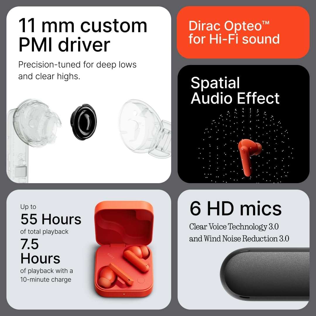 CMF Buds 2 ANC True Wireless in-Ear Earbuds