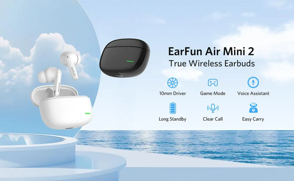 EarFun Air Mini 2 True Wireless in-Ear Earbuds