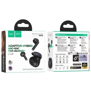 Hoco EQ18 ANC+ENC Noise Cancelling TWS Earbuds