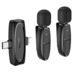 Hoco L15 Dual Mic Type C & Lightning Lavalier Wireless Microphone