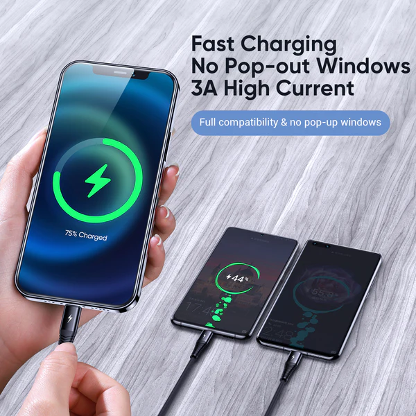 Joyroom 3in1 Charging Cable S-1230G4 lightning+typec+ micro