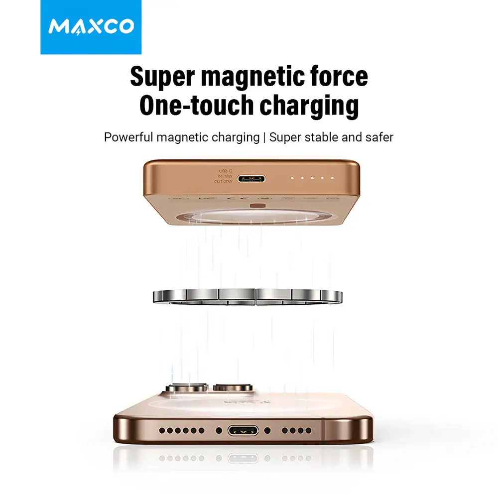 MAXCO MP39 Legend 2 10000mAh Magnetic Wireless Power Bank