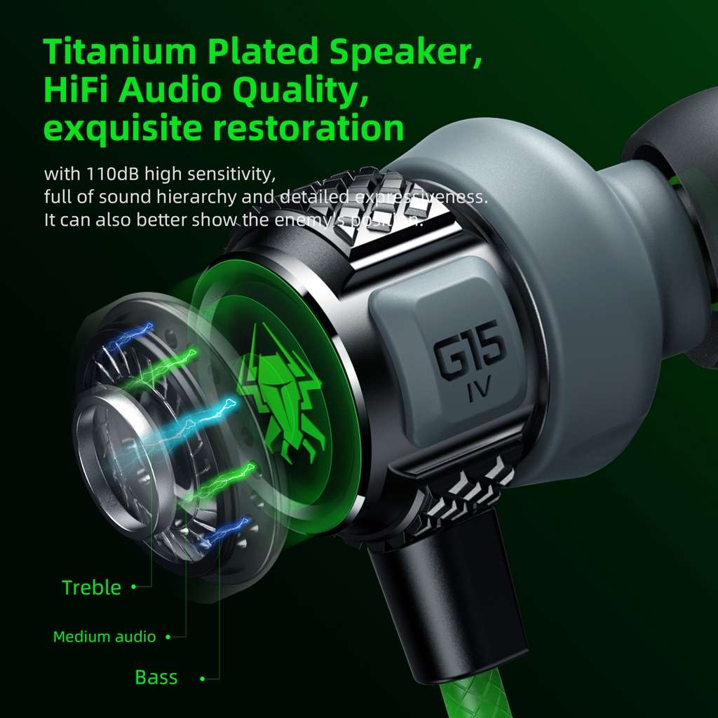 PLEXTONE G15 mark IV Gaming Headphones Hammering in The Bass