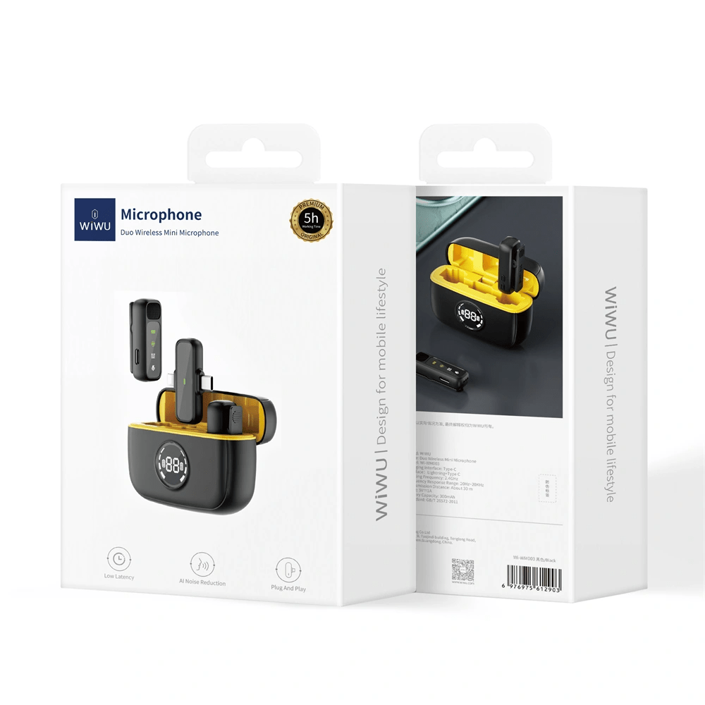 WIWU Duo Wireless Mini Microphone Wi-WM003