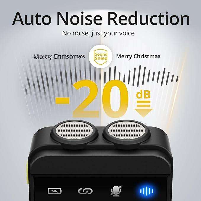 WiWU Wi-WM005 Duo Wireless ANC Microphone