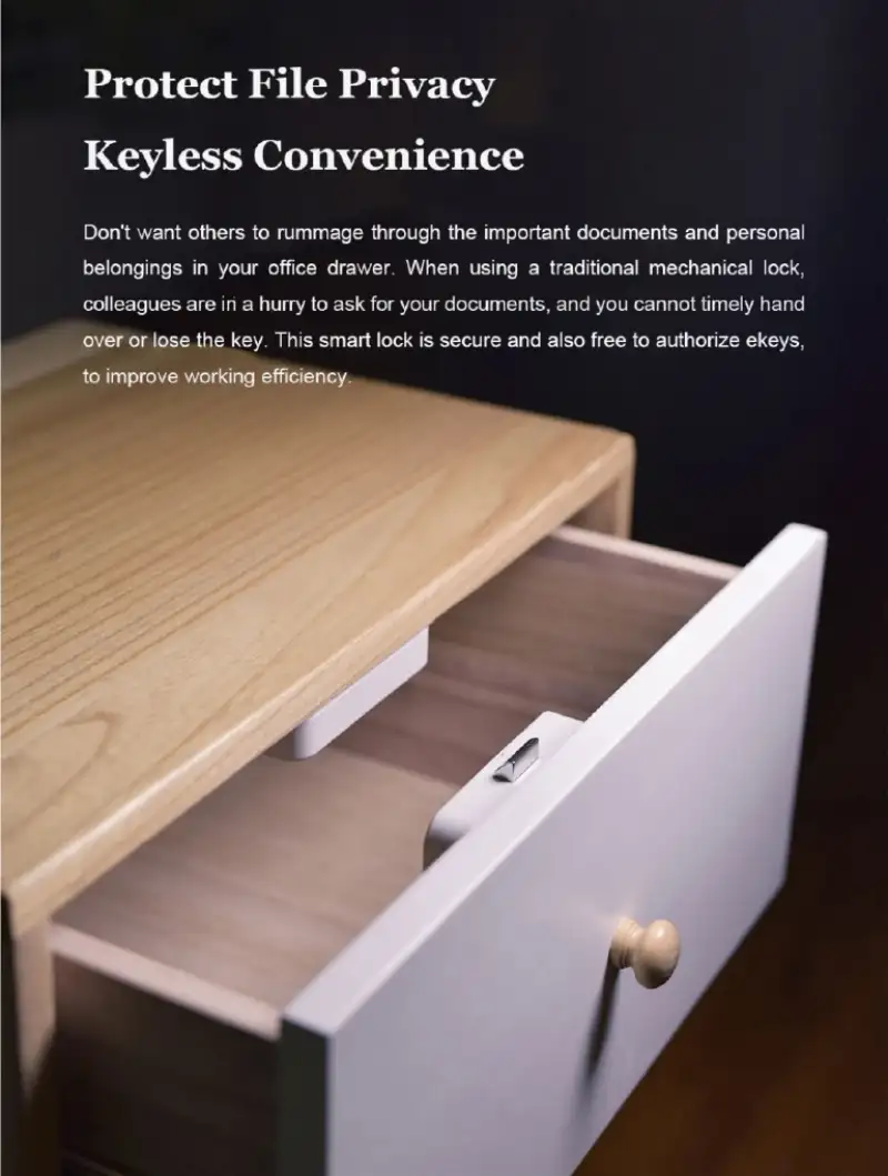 Xiaomi Mijia Yeelock Smart Drawer Cabinet With Smart Lock Control