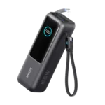 Anker 25,000mAh 165W Laptop Power Bank With Built-In and Retractable Cables & Smart Display (A1695)
