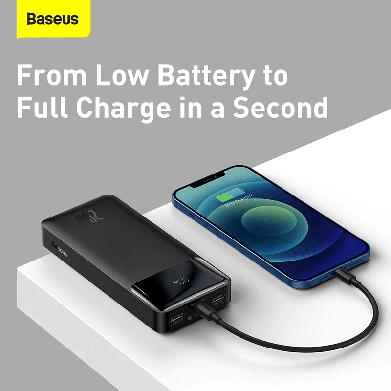 Baseus Bipow Digital Display 30000mAh 15W Power Bank