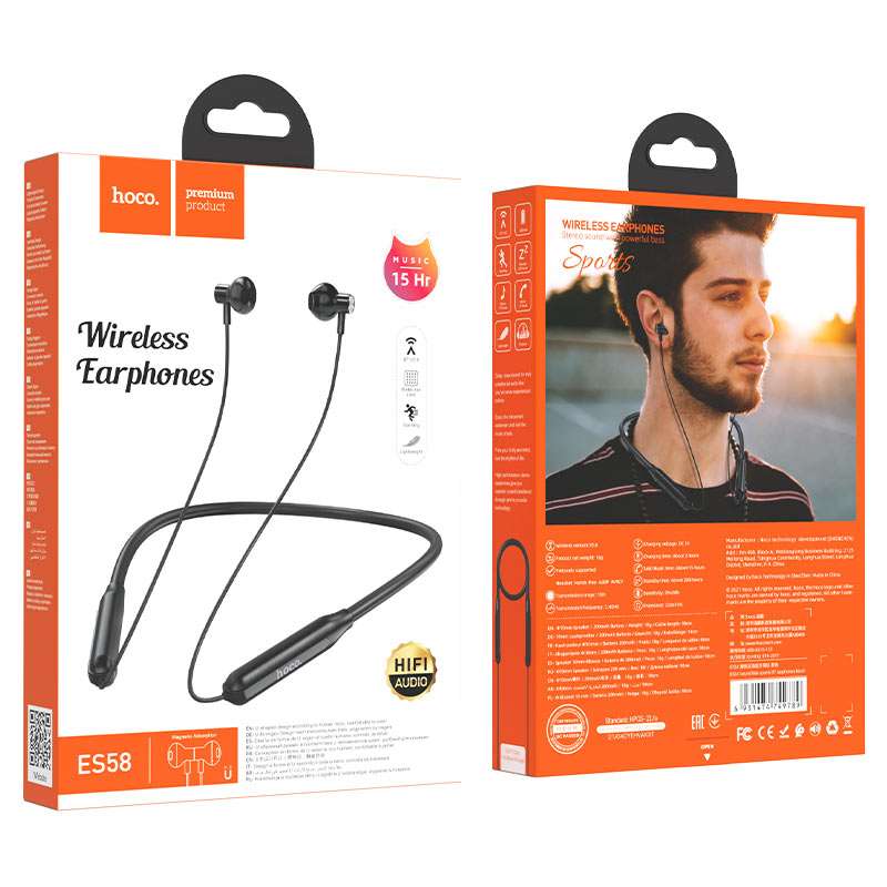 Hoco ES58 in-Ear Neckband Wireless Headphones