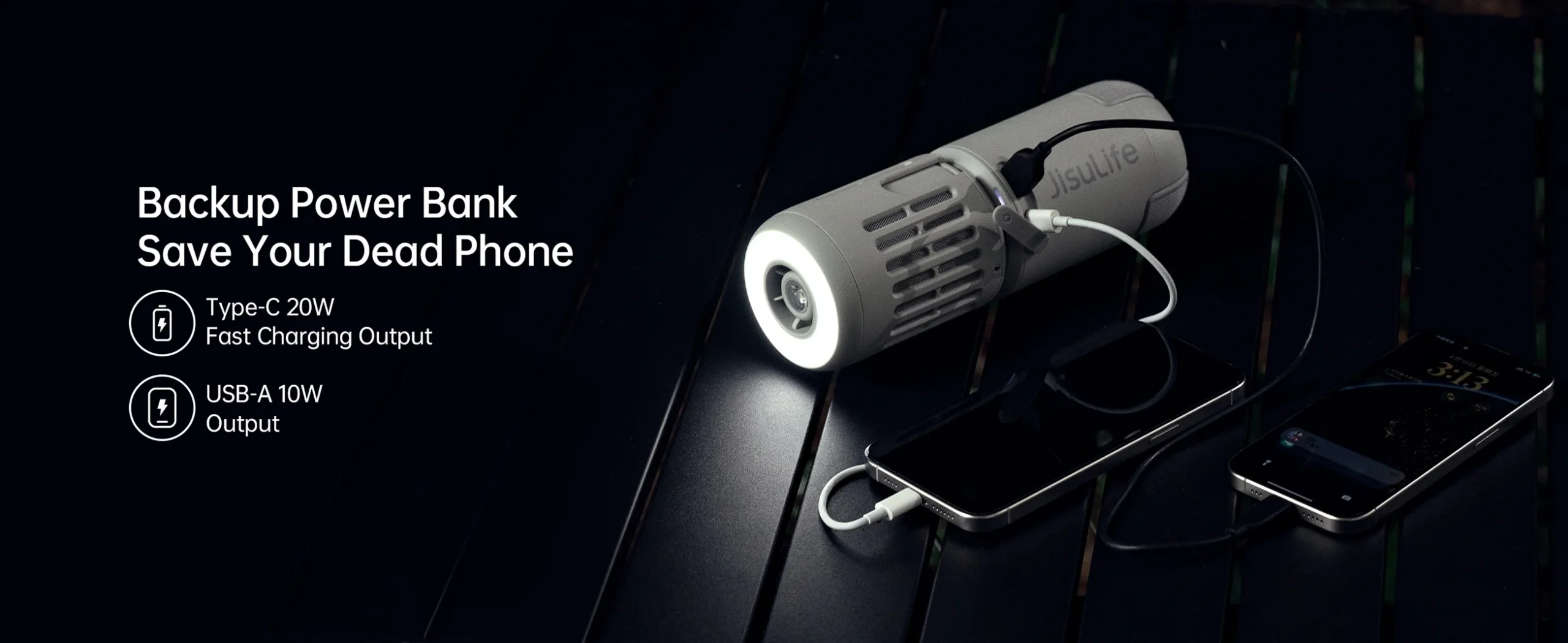 Jisulife Outdoor Fan Ultra1 13500mAh HandHeld Fan