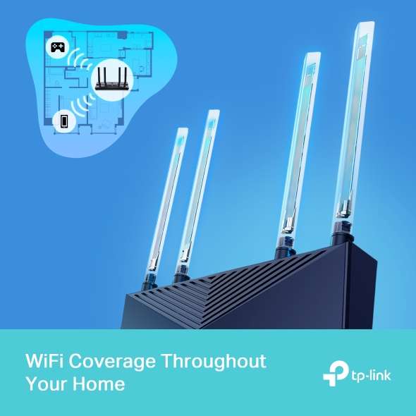 TP-Link Archer AX15 Dual Band Gigabit AX1500 Wi-Fi Router
