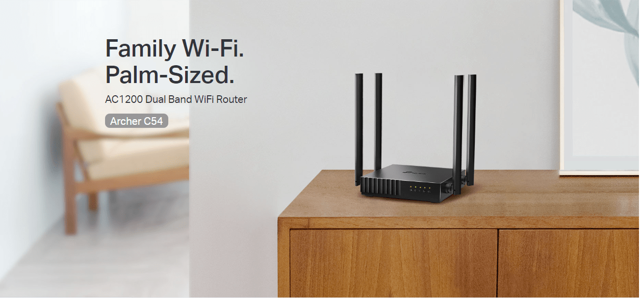 TP-Link Archer C54 Dual Band AC1200 Wi-Fi Router
