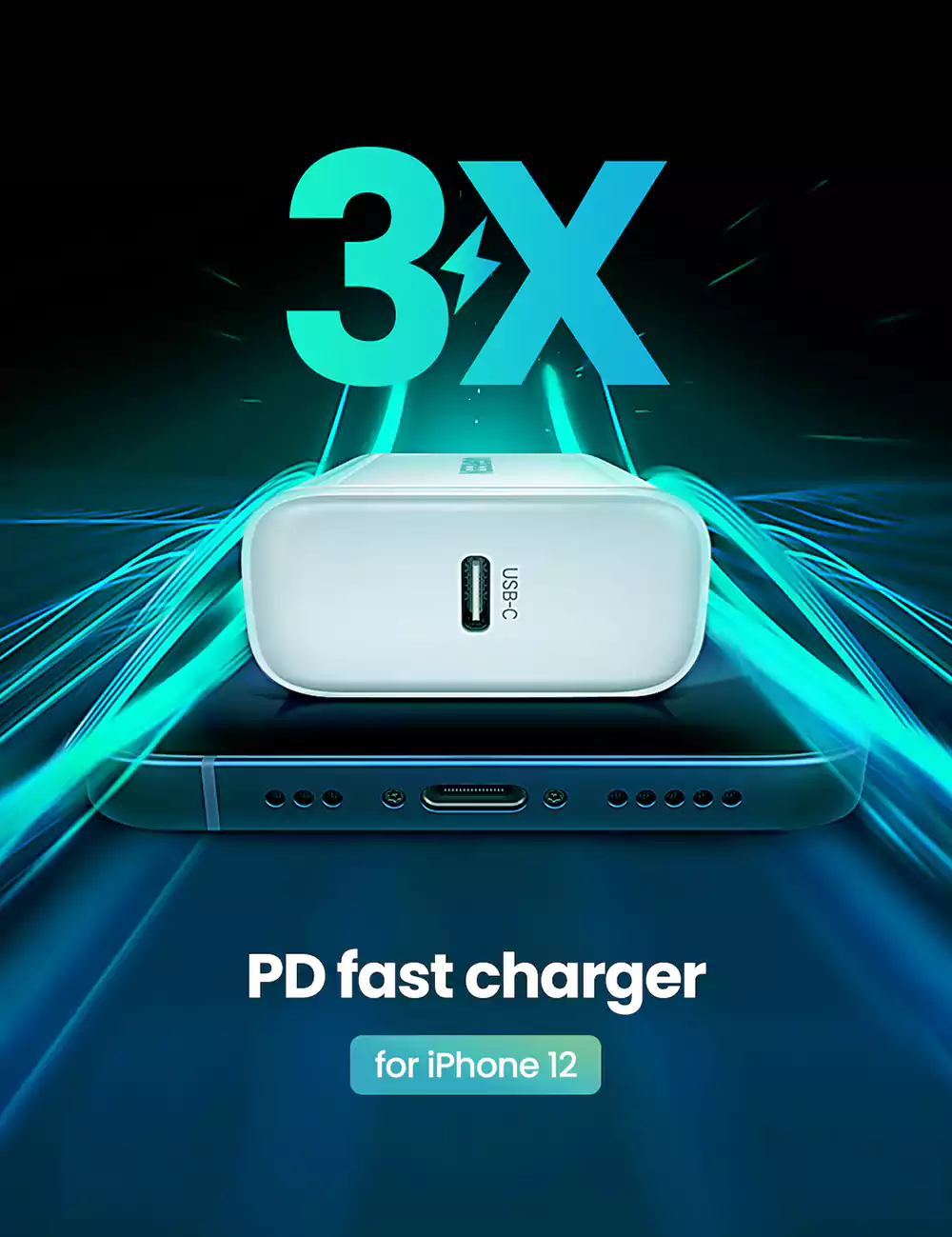 Ugreen CD137 20W PD USB-C Charging Adapter
