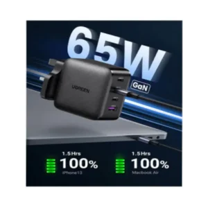 Ugreen CD224 65W PD GaN Wall Charging Adapter (70774)