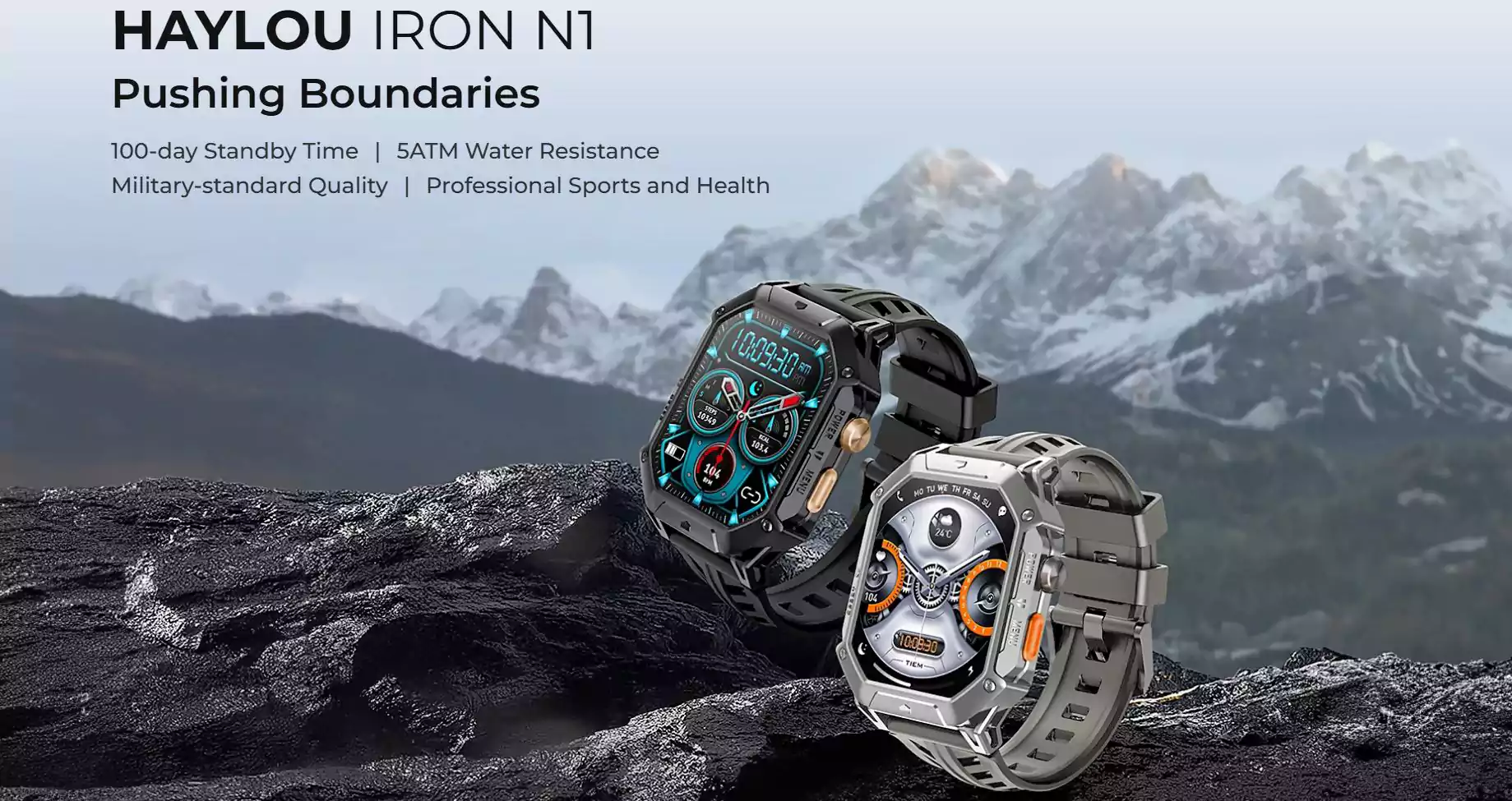 HAYLOU-IRON-N1-Military-Standard-Smartwatch price in bangladesh