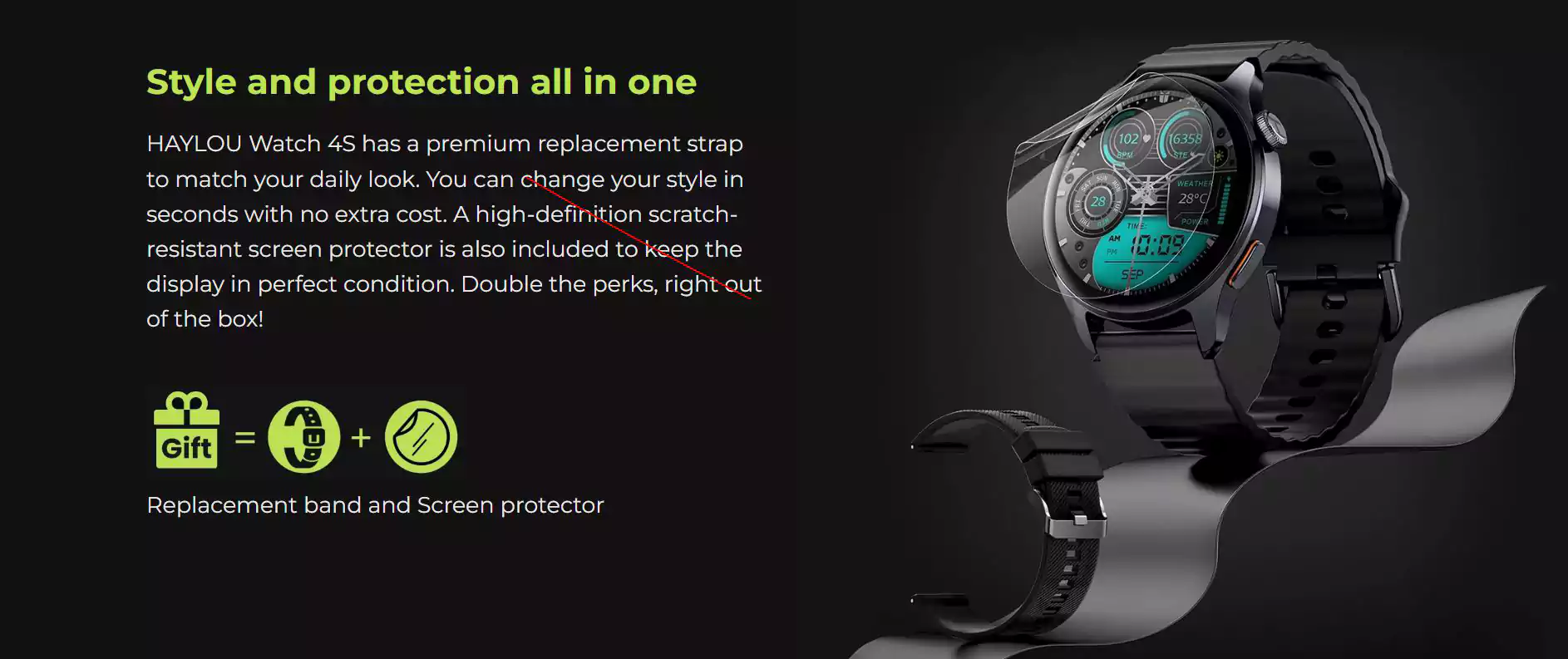 Haylou-Watch-4S-GPS-AMOLED-Smartwatch price