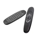C120 RGB Backlit Air Mouse Wireless Keyboard Rechargeable 2.4G Remote for Smart TV & PC