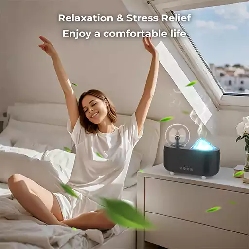 Essential-Oil-Diffuser-with-Bluetooth-Speaker-7-Color-LED-Aromatherapy price in bangladesh
