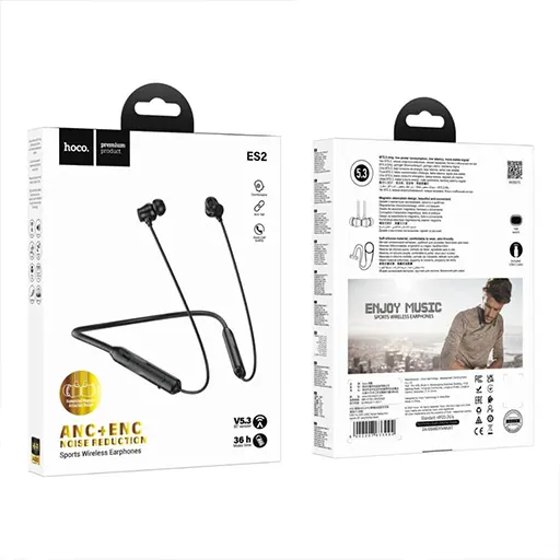 Hoco-ES2-Noise-Reduction-ANCENC-Sports-Neckband-Earphones price in bangladesh