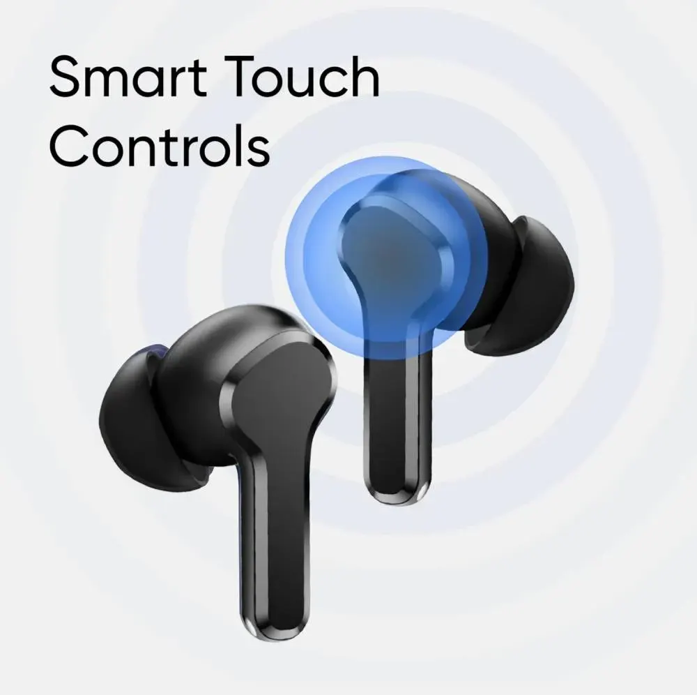 Realme Cuffie T110 Wireless Bluetooth 5.4 – Colore Nero, Qualità Audio Chiara E Design Leggero Per L'ascolto Quotidiano