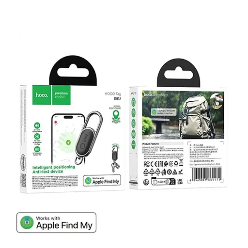 Hoco-E91J-Smart-Anti-Lost-Device-Keychain