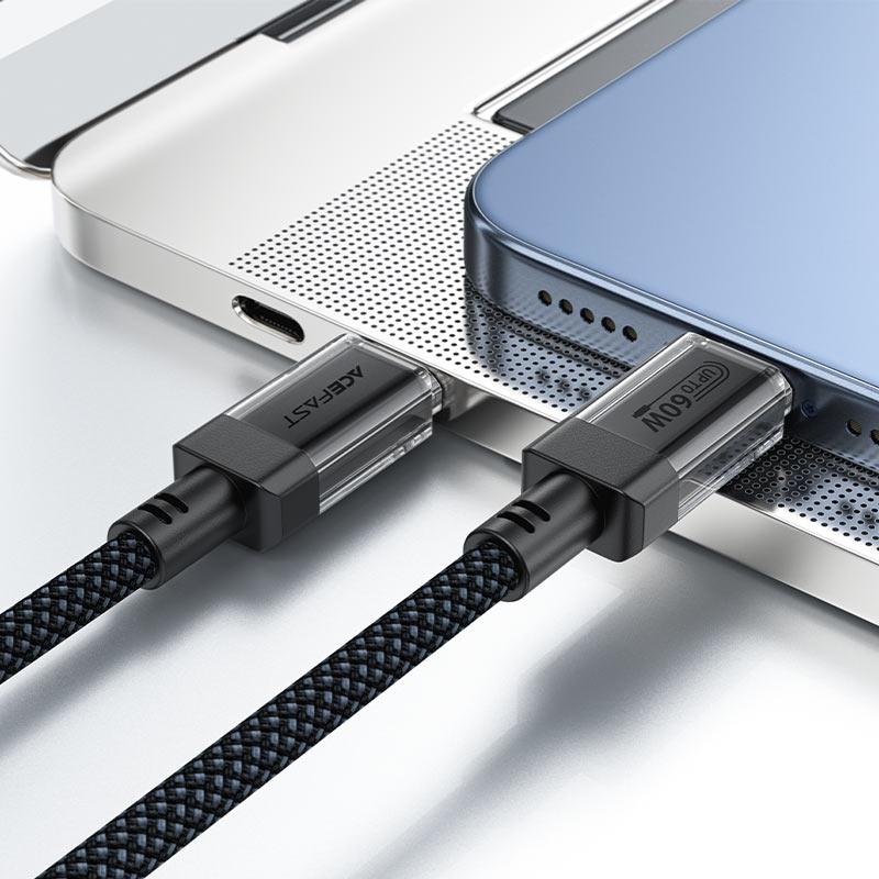 AceFast-C12-03-USB-C-to-USB-C-60W-Transparent-Charging-Cable price