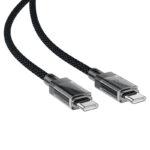 AceFast C12-03 USB-C to USB-C 60W Transparent Charging Cable