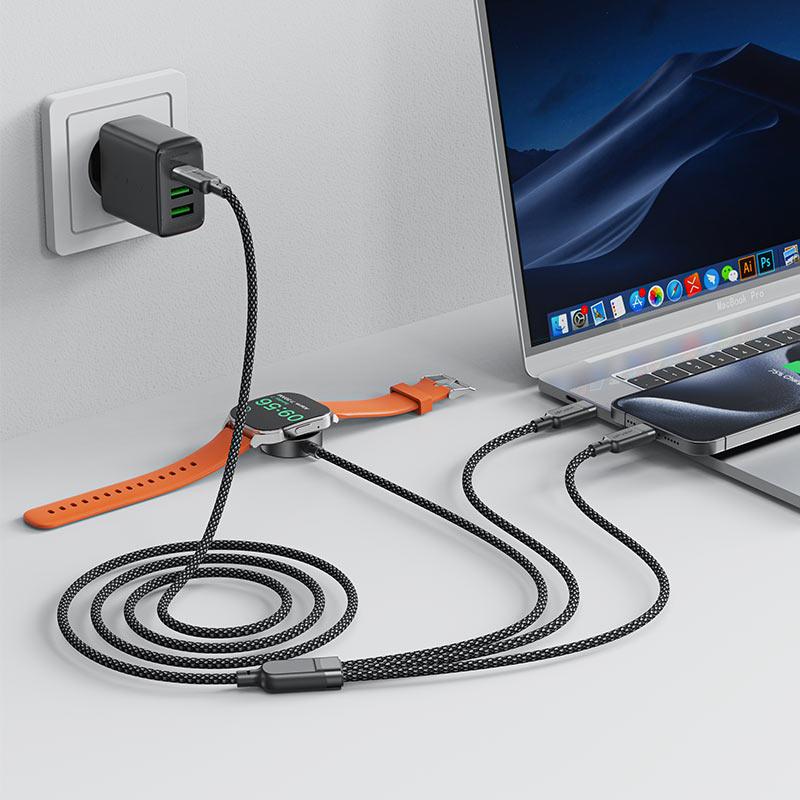 AceFast-C6-11-3-in-1-100W-Charging-Data-Cable price in bangladesh