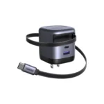 UGREEN Nexode X604 GAN 45W Dual Port Charger With Retractable Cable