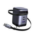 UGREEN Nexode X606 100W Charger with Retractable USB-C Cable