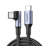 UGREEN US334 Nylon-Braided 100W USB-C to USB-C cable- 480Mbps data transfer - Image 2