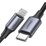 UGREEN USB-C to Lightning 20W Braided MFi-certified Cable- 480gbps - Image 2