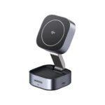 UGREEN W702 2-in-1 Qi2 Magnetic Foldable Charging Station