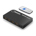 Ugreen 40235 4K 3-in-1 HDMI Switcher– Connect 3 Devices to 1 Screen