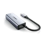 Ugreen CM255 1000mbps PD Type-C to RJ45 Charging Adapter - Image 2
