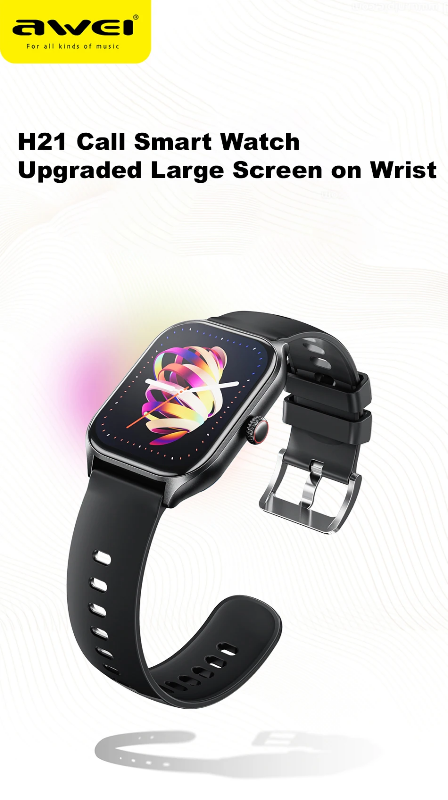 Awei-H21-Bluetooth-calling-Smartwatch price