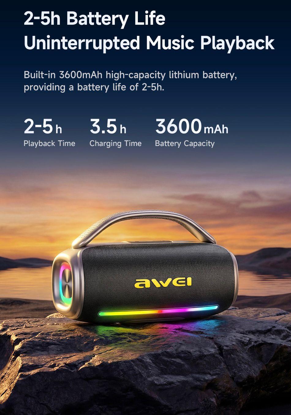 Awei-Y887-Pro-Portable-Outdoor-Bluetooth-Speaker price in bangladesh