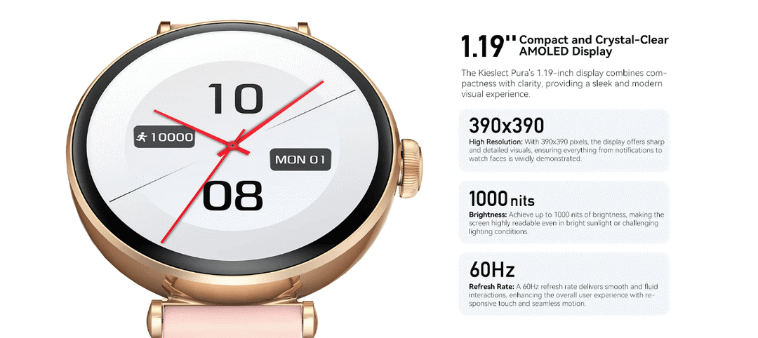 Kieslect-Pura-Reno-Smartwatch