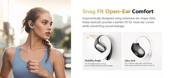 QCY Crossky R70 Open-Ear True Wireless Headphones price