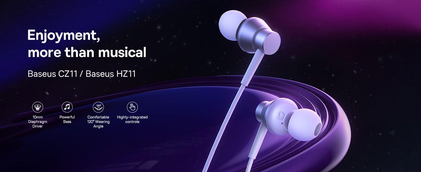 Baseus CZ11 Type-C Hi-Fi Audio Wired Earphones price in Bangladesh