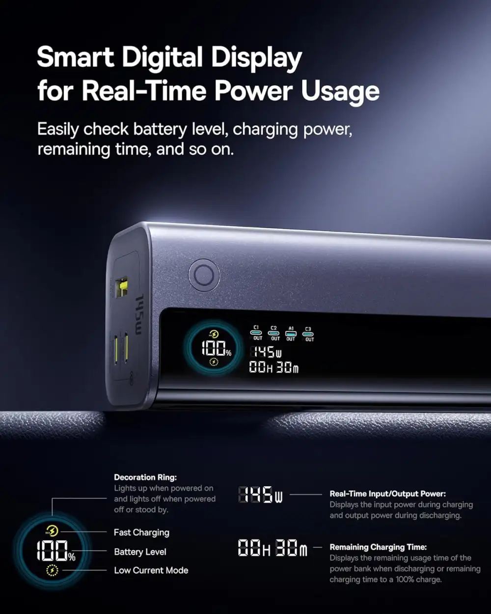 Baseus EnerGeek GR11 20000mAh 145W Power Bank  price
