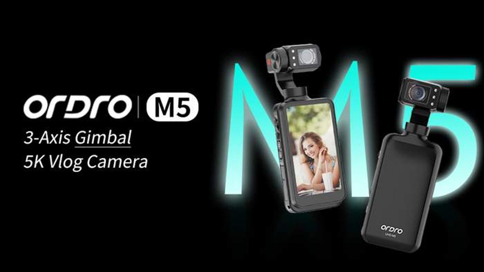 ORDRO M5 5K Pocket Gimbal Camera
