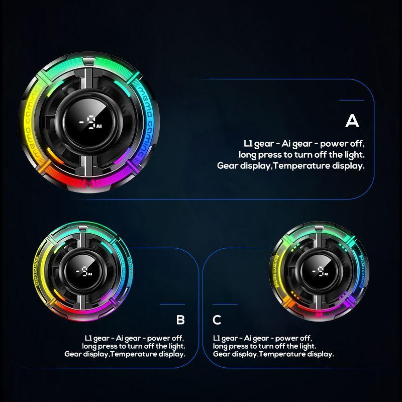 Buy MEMO CX15 Magnetic RGB 15W Phone Cooler