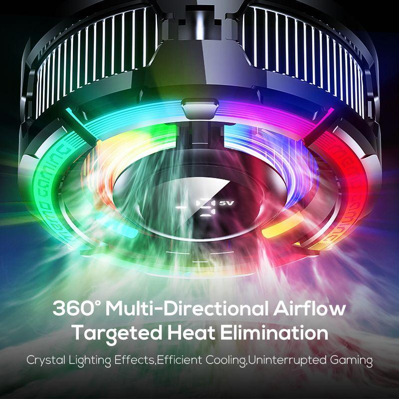 MEMO CX15 Magnetic RGB 15W Phone Cooler